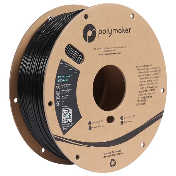 Polymaker PC-ABS フィラメント | Polymaker社製3Dプリンター ...